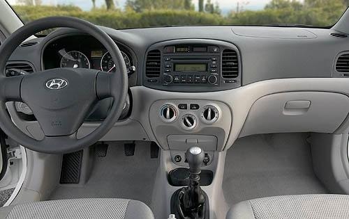 2008 Hyundai Accent interior I