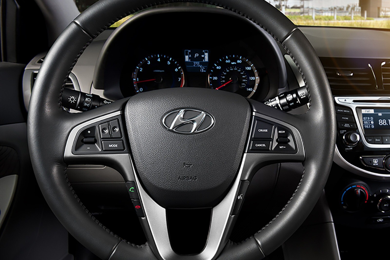 2016 Hyundai Accent interior SWD
