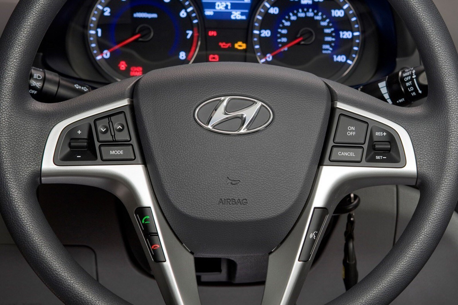 2017 Hyundai Accent interior SWD