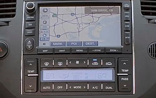 2009 Hyundai Azera interior CC