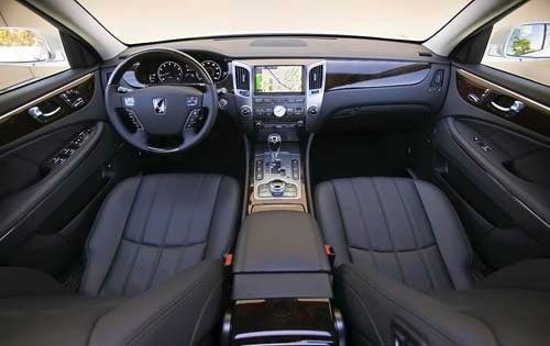 2012 Hyundai Equus front safety D