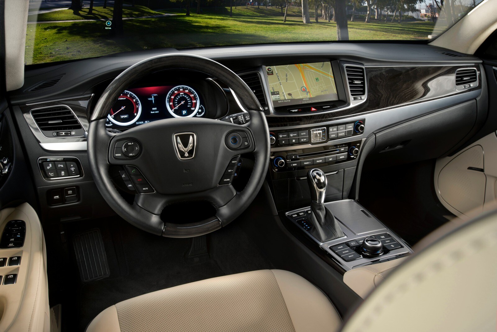 2014 Hyundai Equus interior D