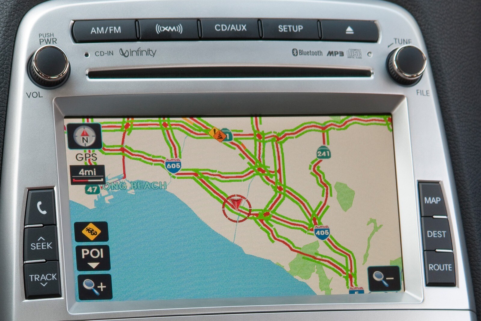 2010 Hyundai Genesis interior NAVSYS