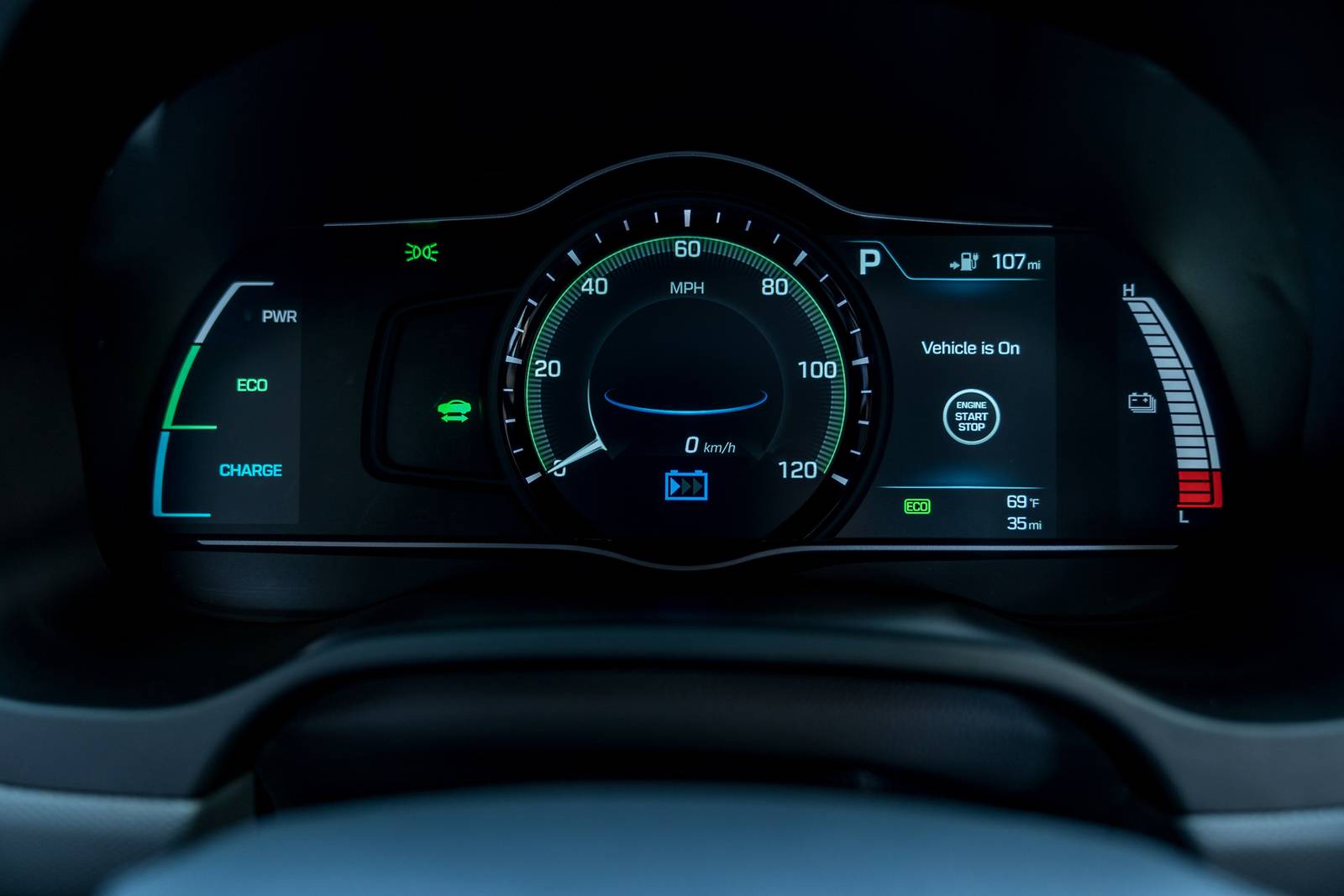 2017 Hyundai Ioniq Electric interior G