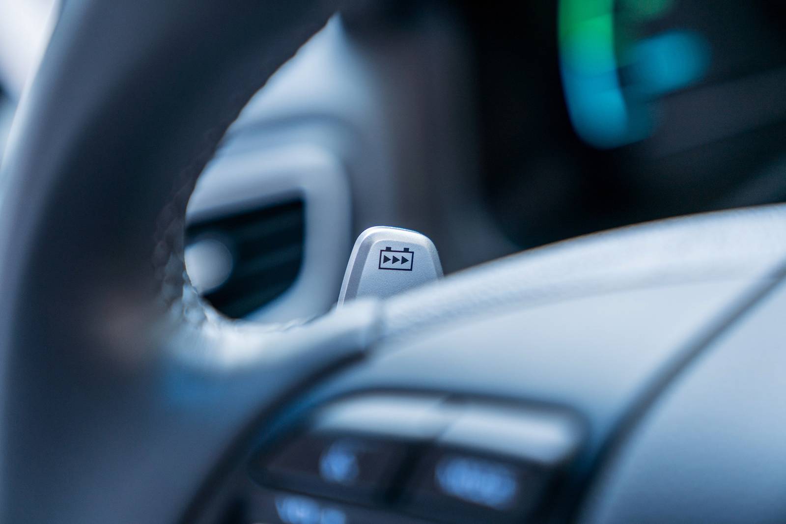 2017 Hyundai Ioniq Electric interior DETAIL