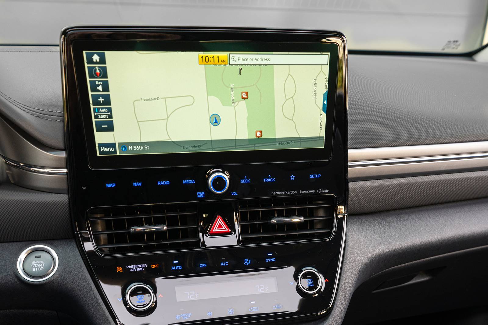 2020 Hyundai Ioniq interior NAVSYS