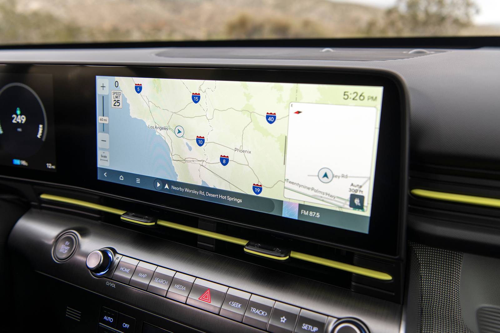 2025 Hyundai Kona interior NAVSYS