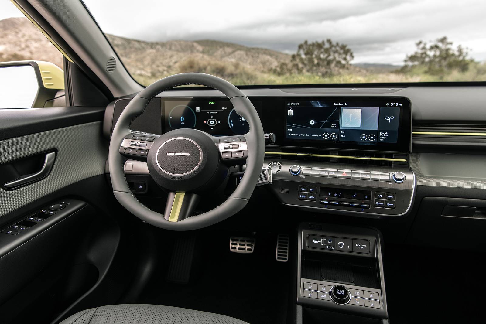 2025 Hyundai Kona interior SWD