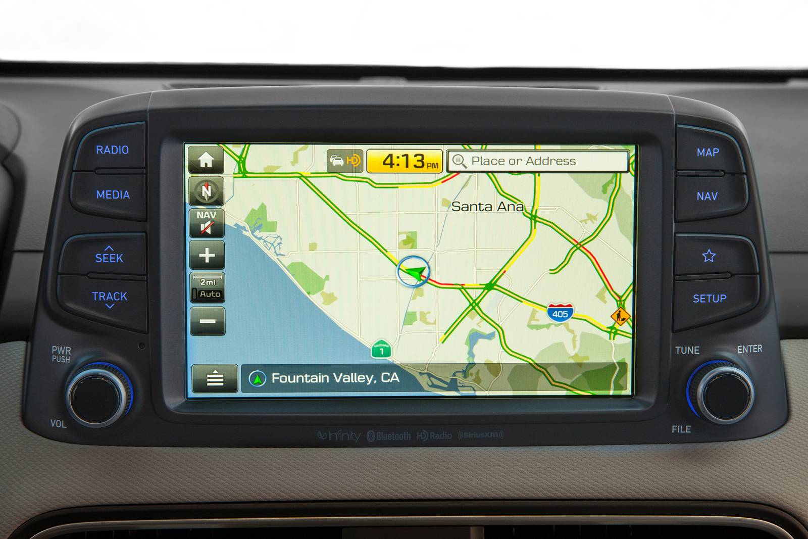 2018 Hyundai Kona interior NAVSYS