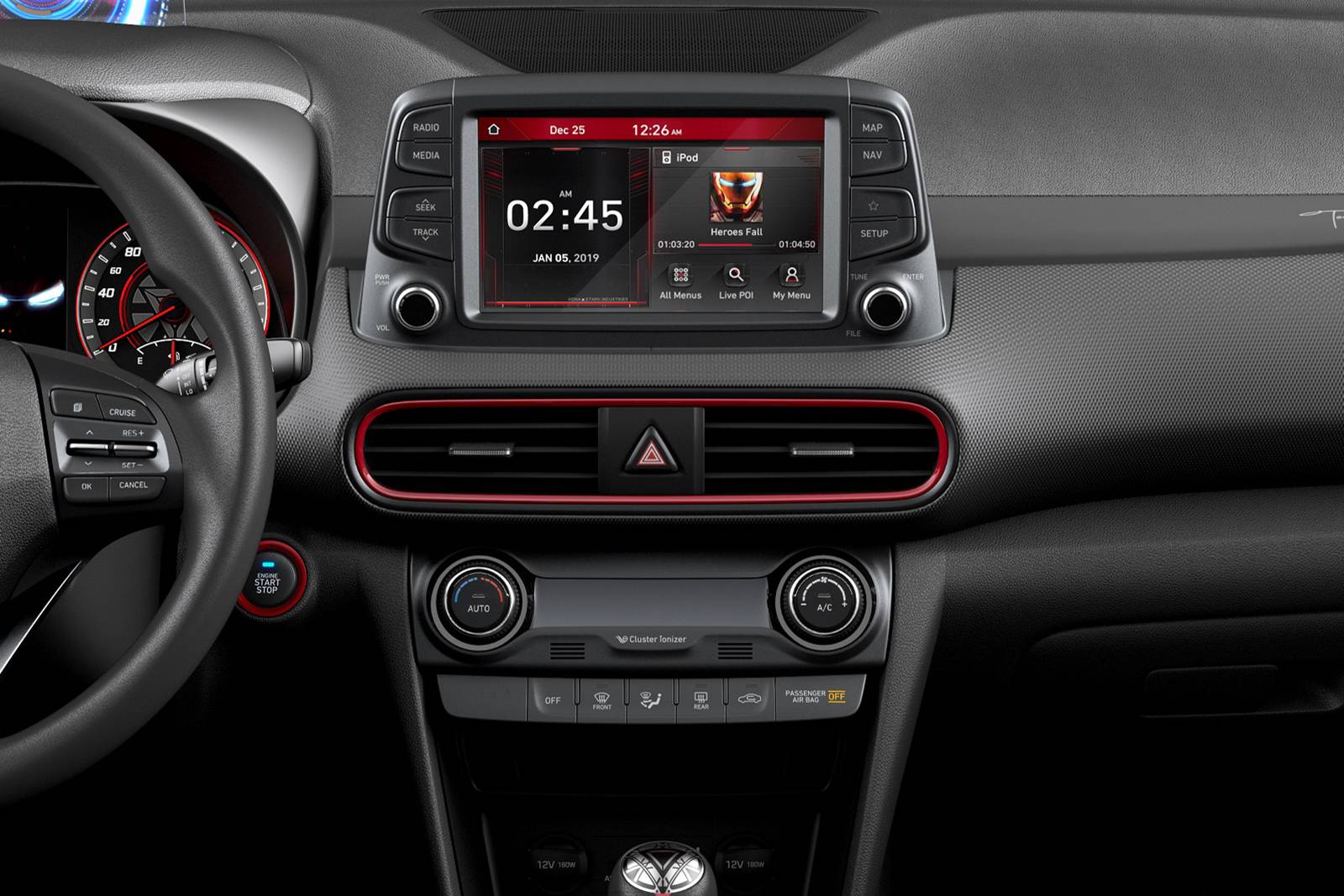 2019 Hyundai Kona front safety CC