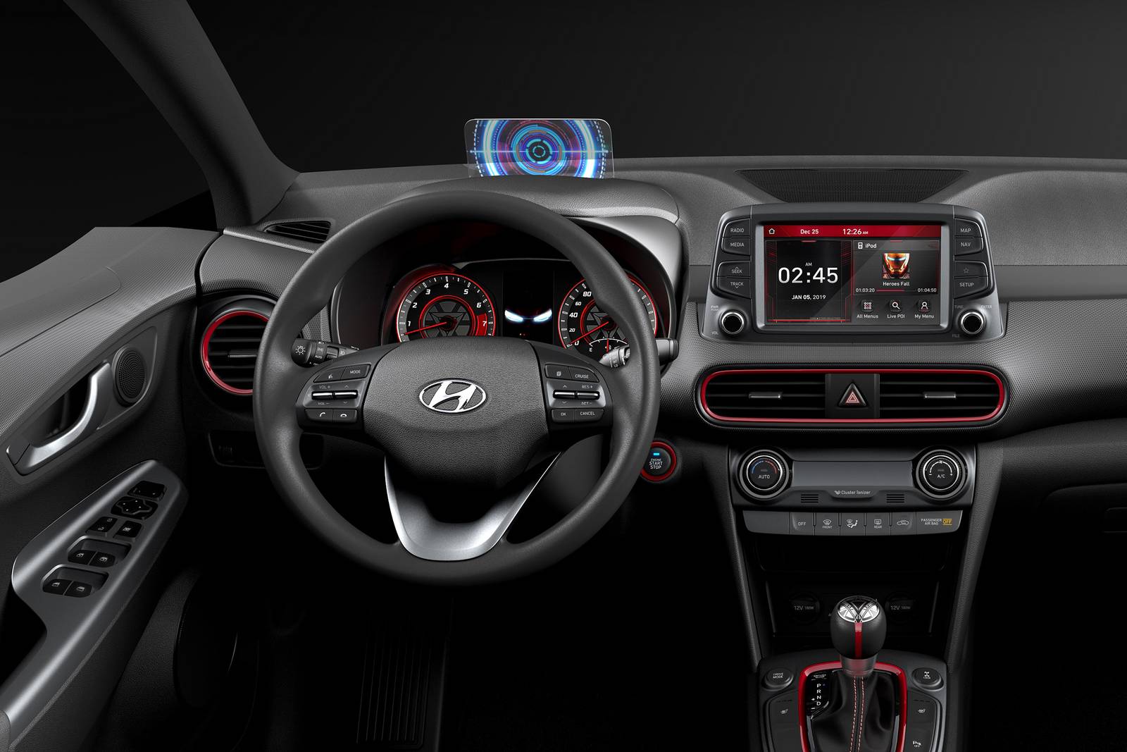 2019 Hyundai Kona interior SWD