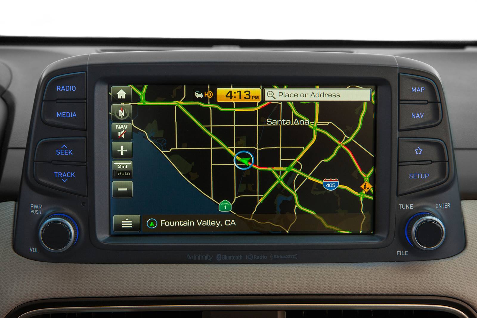 2019 Hyundai Kona interior NAVSYS