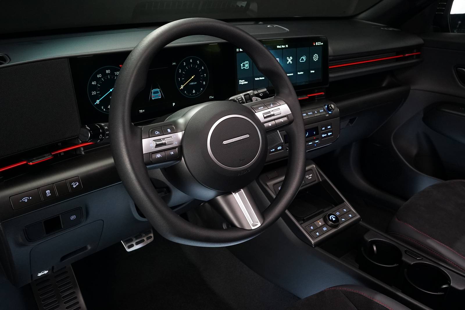 2025 Hyundai Kona interior SWD