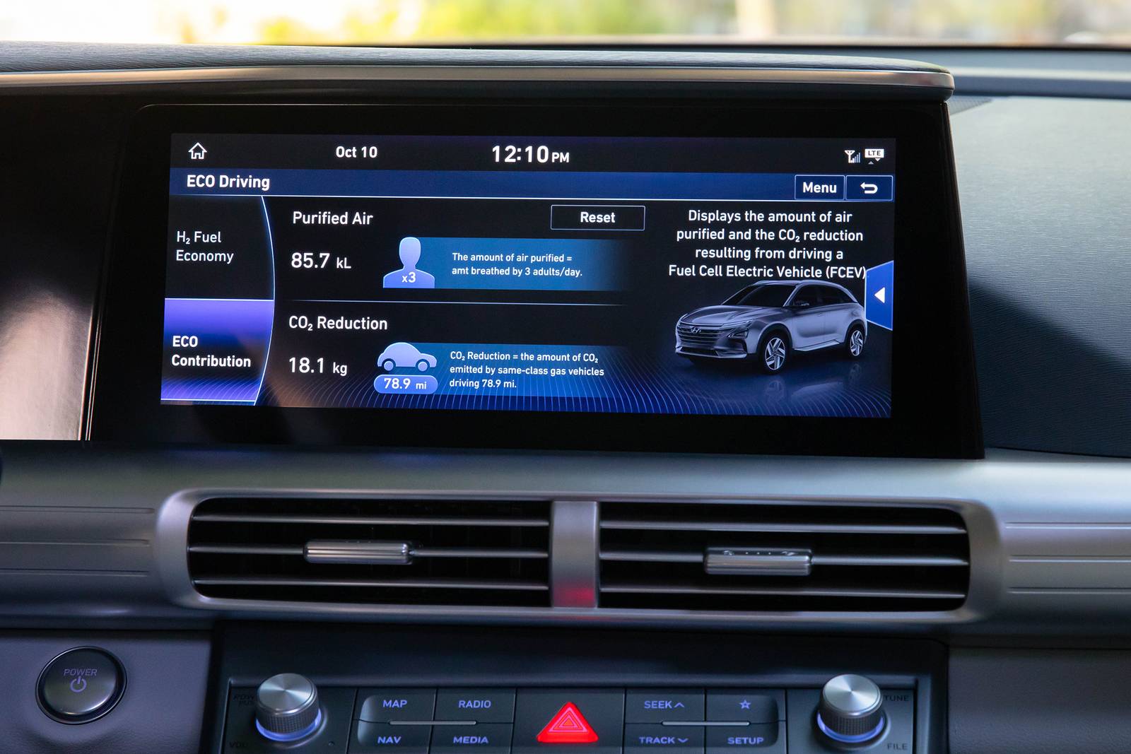 2019 Hyundai NEXO interior CC