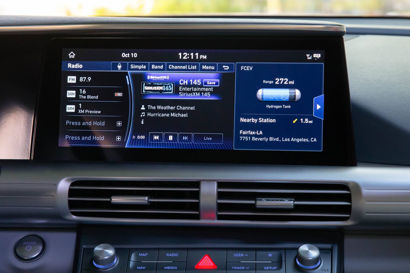 2022 Hyundai NEXO interior CC