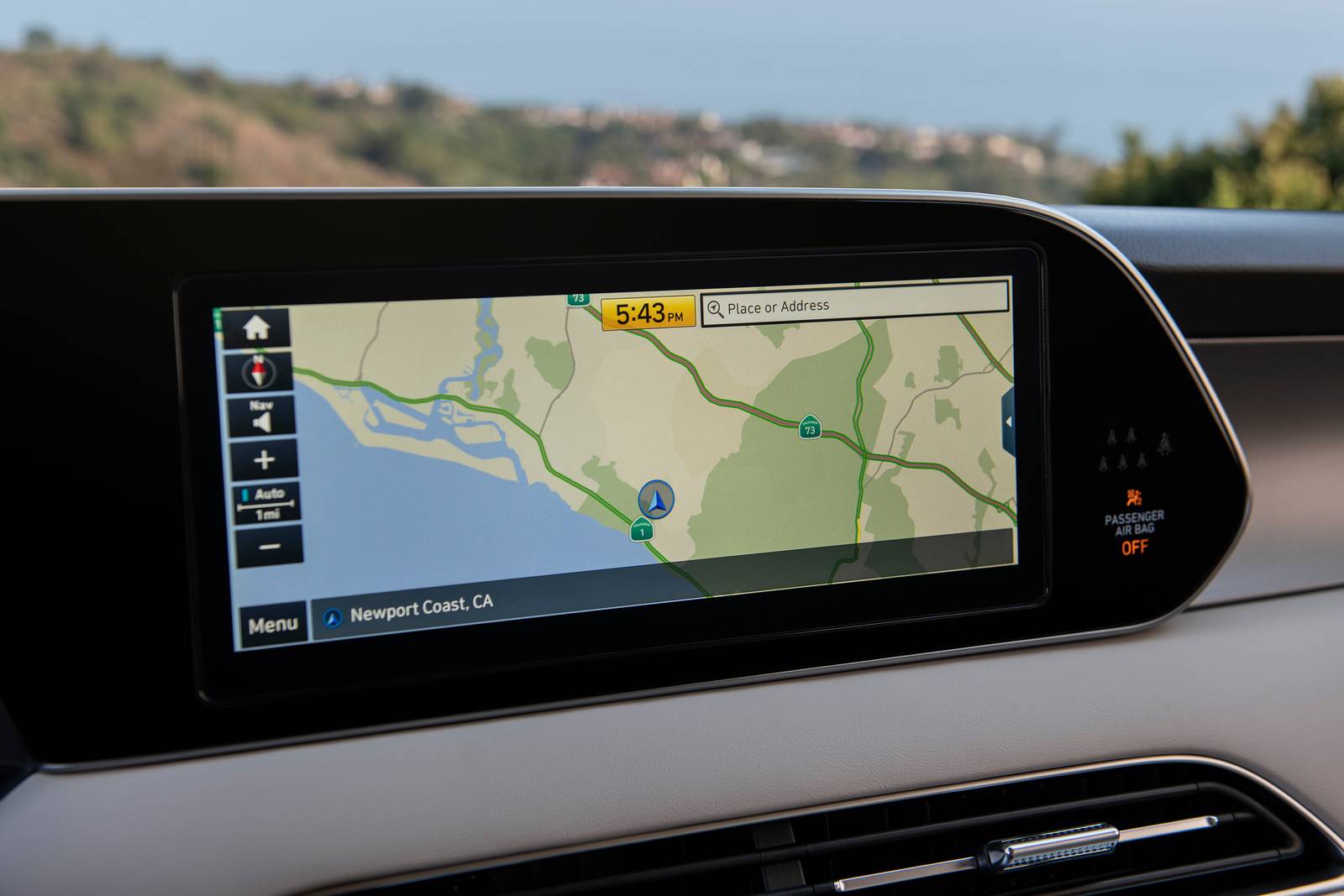 2021 Hyundai Palisade interior NAVSYS