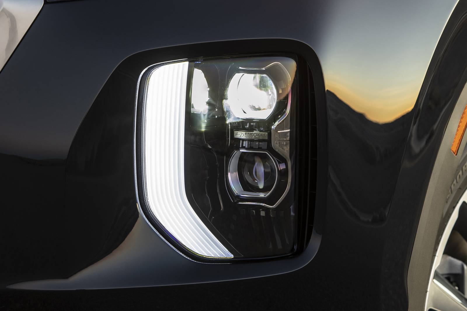 2021 Hyundai Palisade exterior FOG