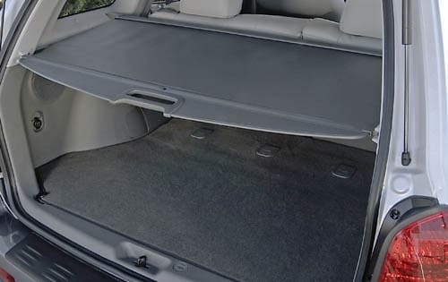 2005 Hyundai Santa Fe interior CARGO