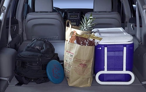 2007 Hyundai Santa Fe interior CARGO