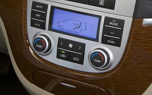 2009 Hyundai Santa Fe interior CC