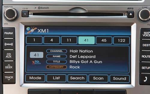 2011 Hyundai Santa Fe interior CC