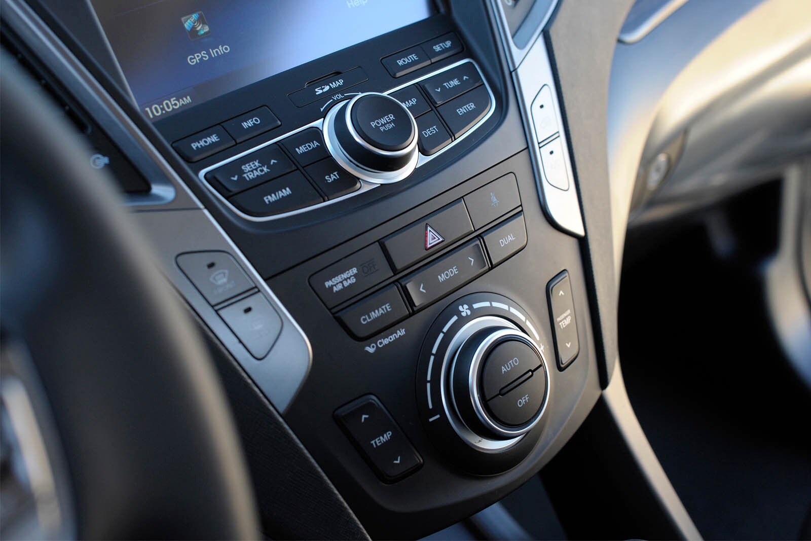2013 Hyundai Santa Fe interior CC