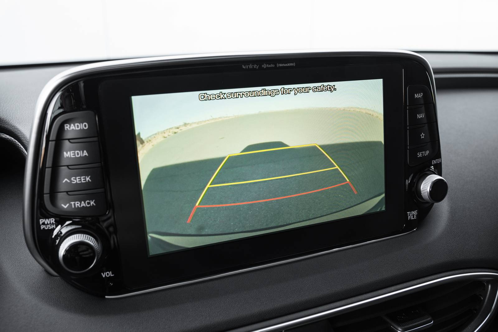 2019 Hyundai Santa Fe interior CC