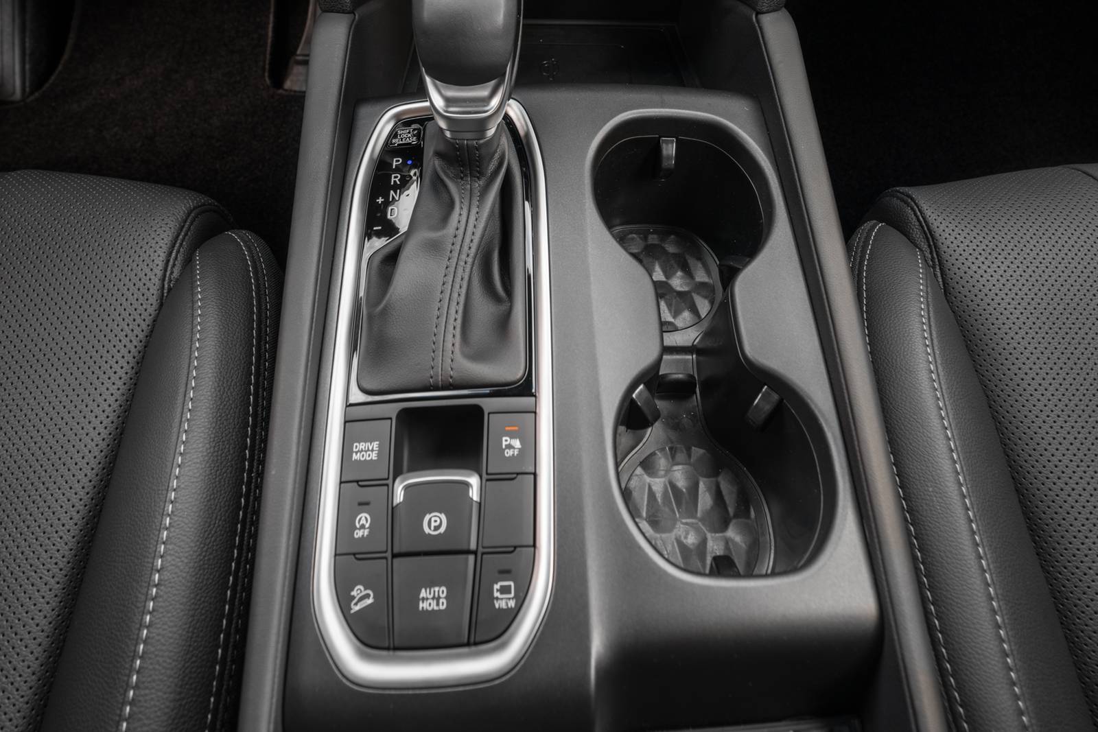 2019 Hyundai Santa Fe interior CUP