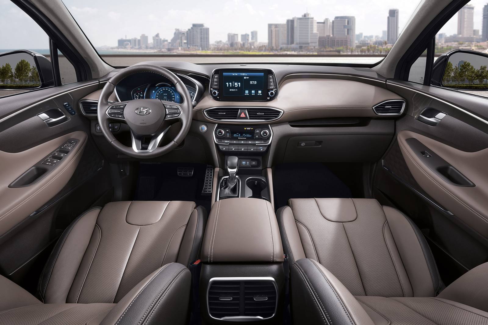 2019 Hyundai Santa Fe interior D