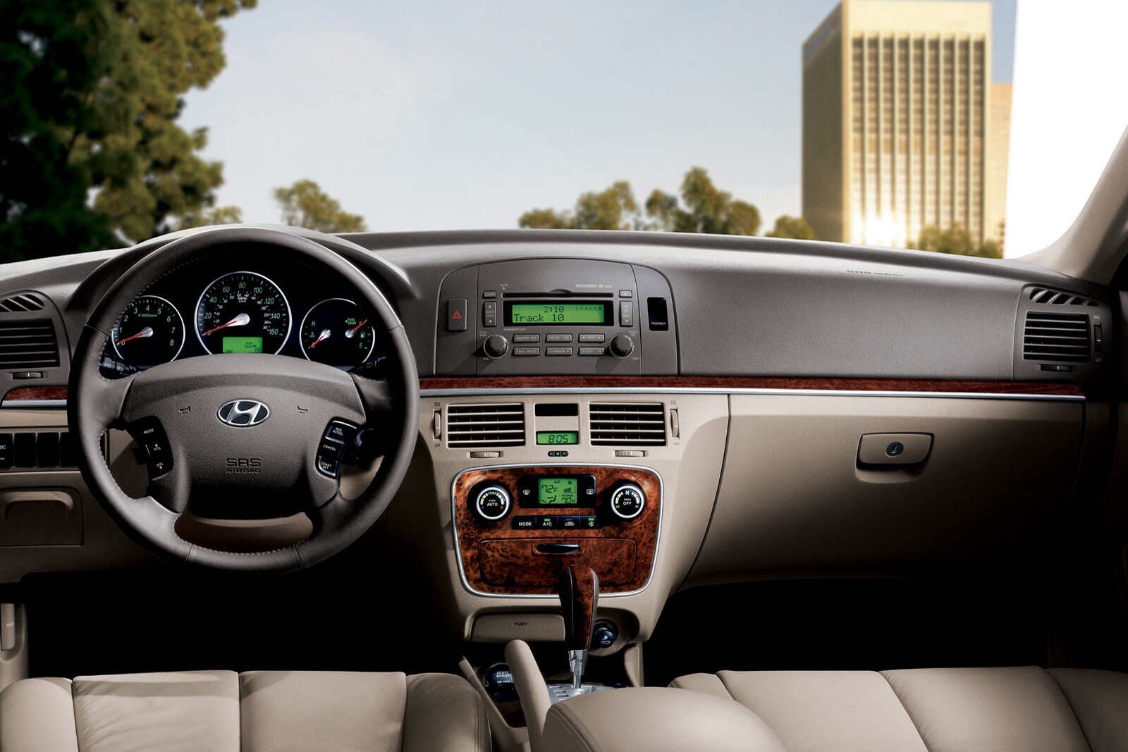 2007 Hyundai Sonata front safety D