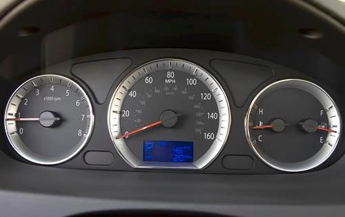2009 Hyundai Sonata interior G