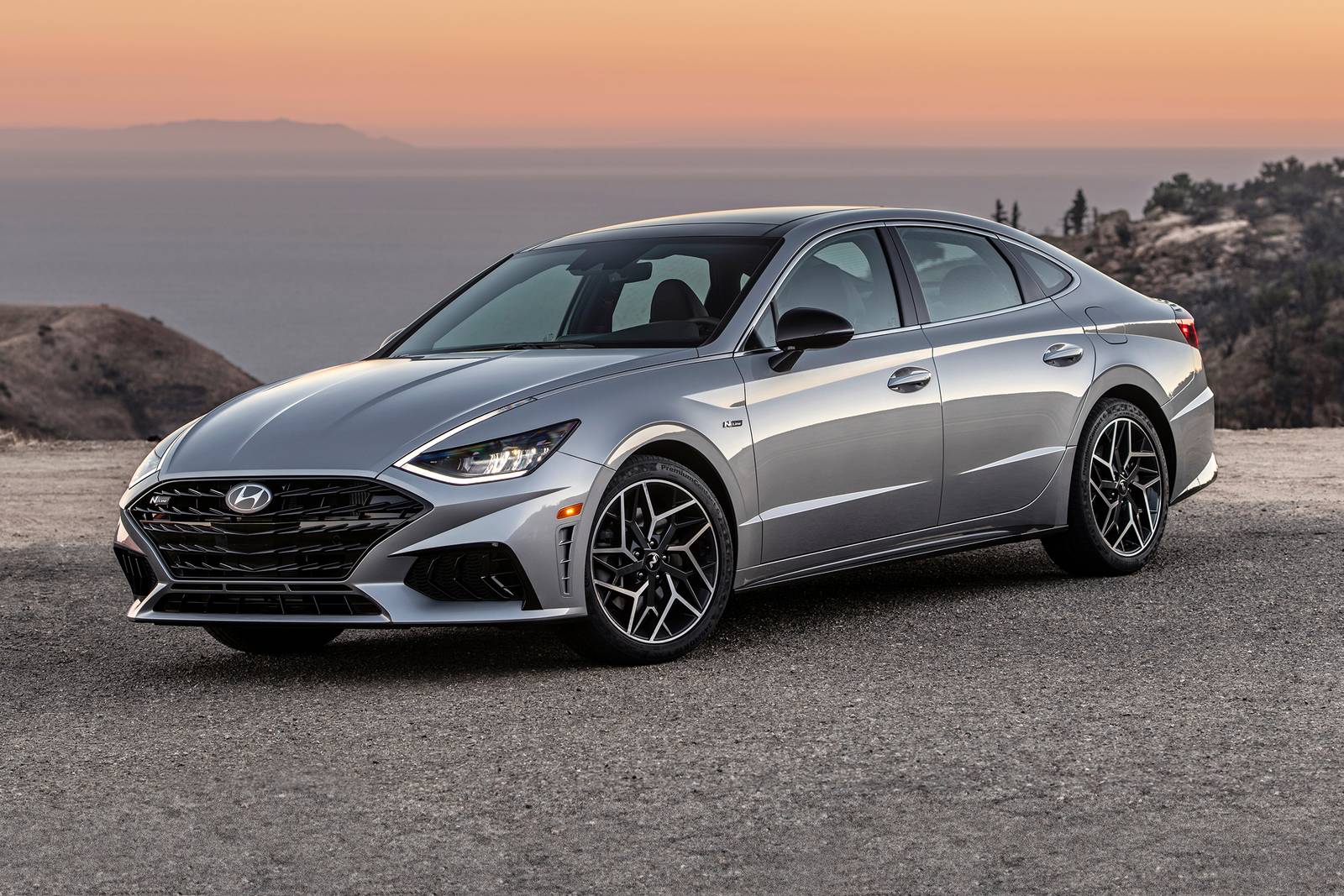 Hyundai Sonata N Line Sedan Exterior Shown