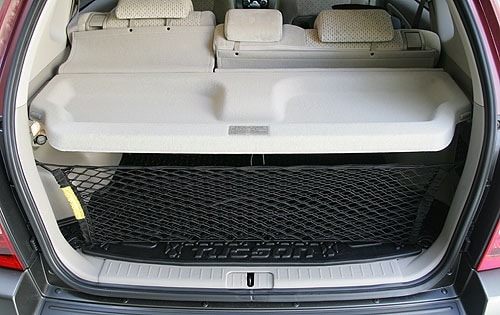 2005 Hyundai Tucson interior CARGO
