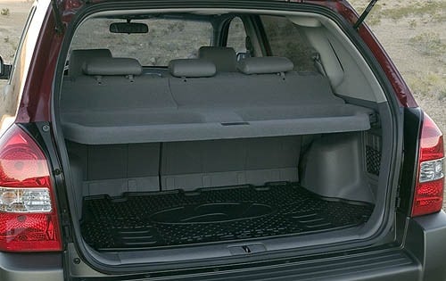 2006 Hyundai Tucson interior CARGO
