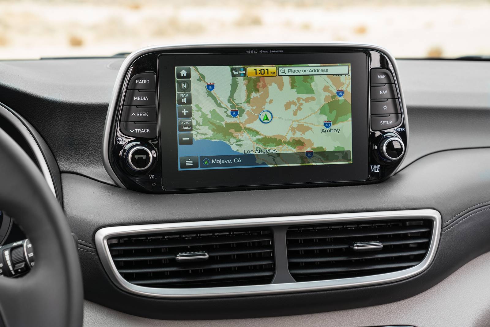 2019 Hyundai Tucson interior NAVSYS