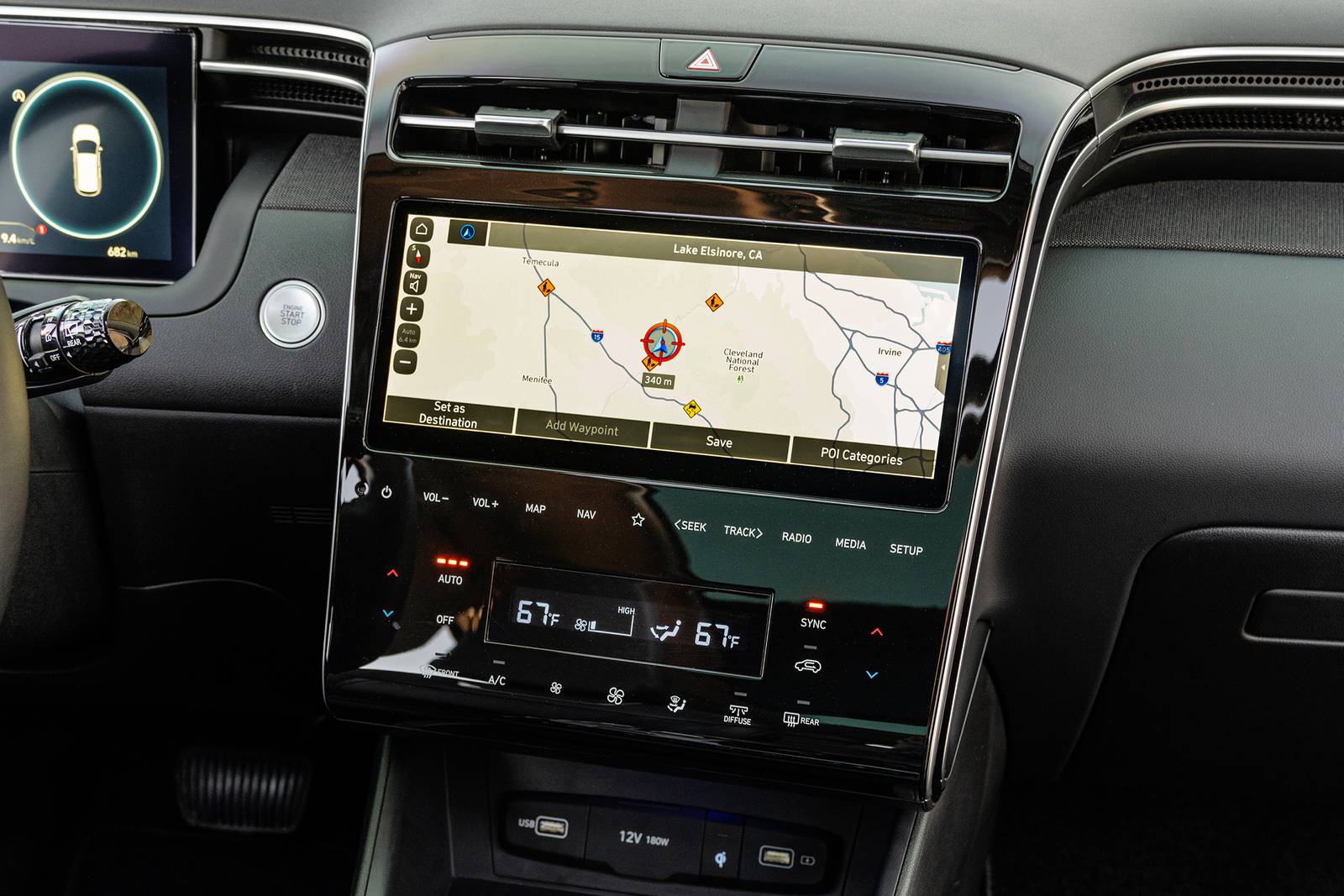 2022 Hyundai Tucson front safety CC