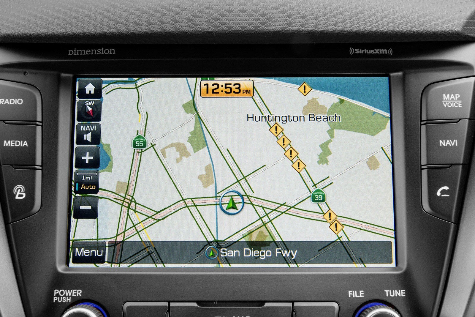 2016 Hyundai Veloster interior NAVSYS