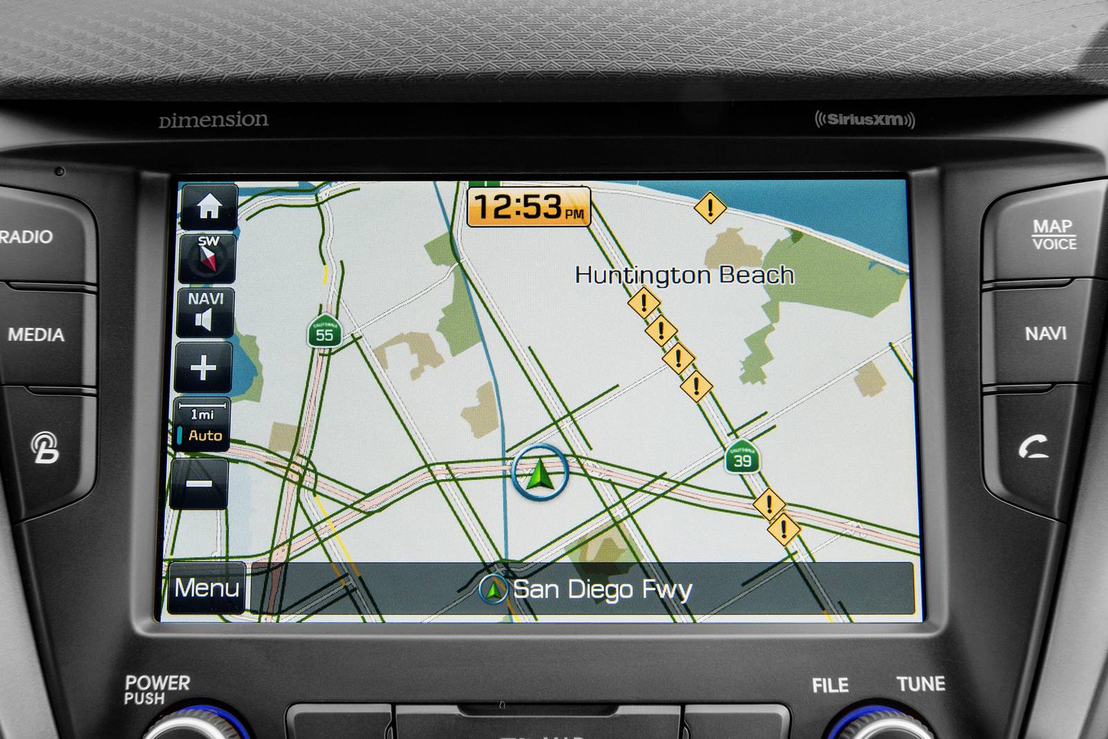 2017 Hyundai Veloster interior NAVSYS