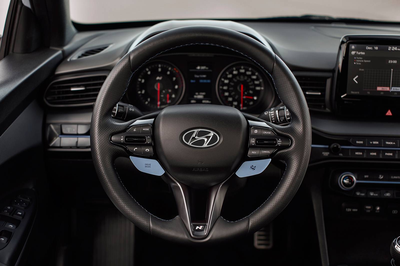 2019 Hyundai Veloster interior SWD