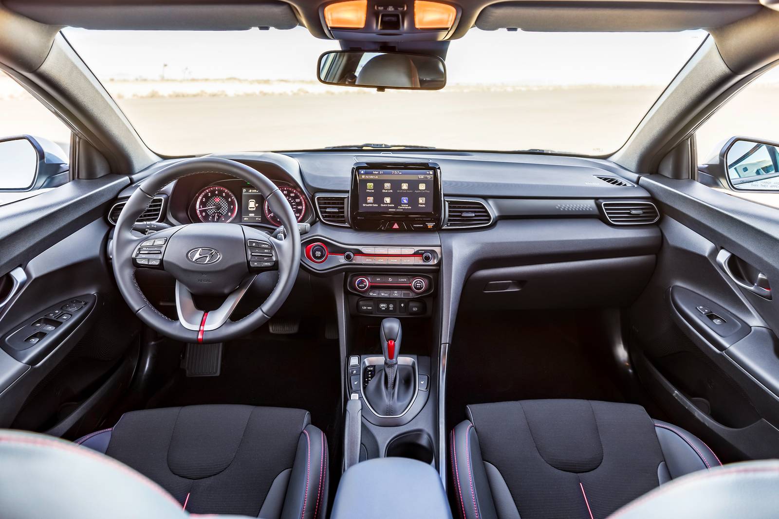 2019 Hyundai Veloster front safety D