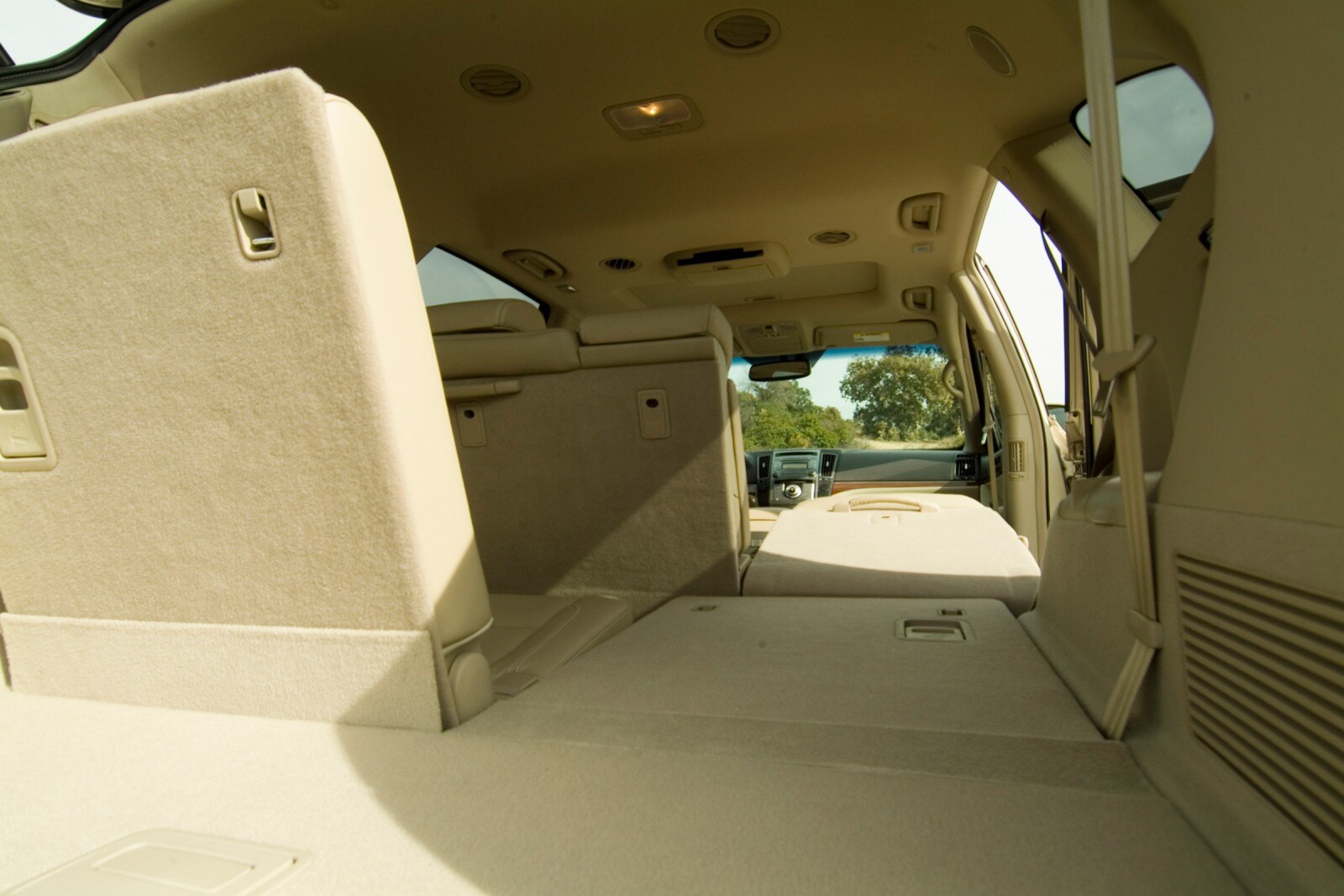 2007 Hyundai Veracruz interior CARGO