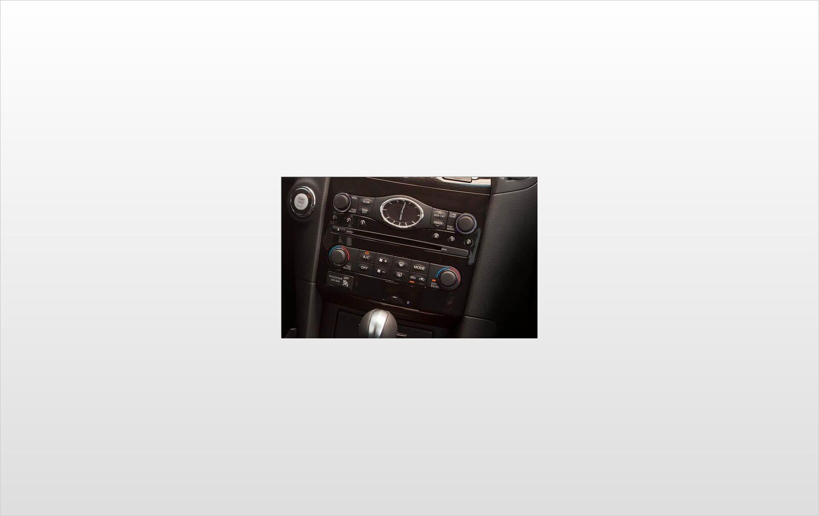 2012 INFINITI FX interior CC