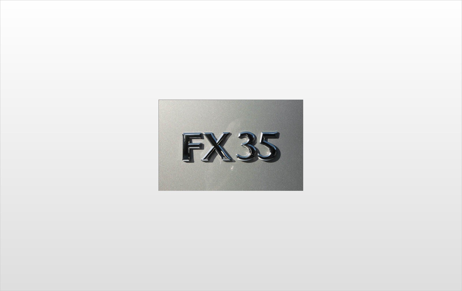 2003 INFINITI FX35 exterior FBDG