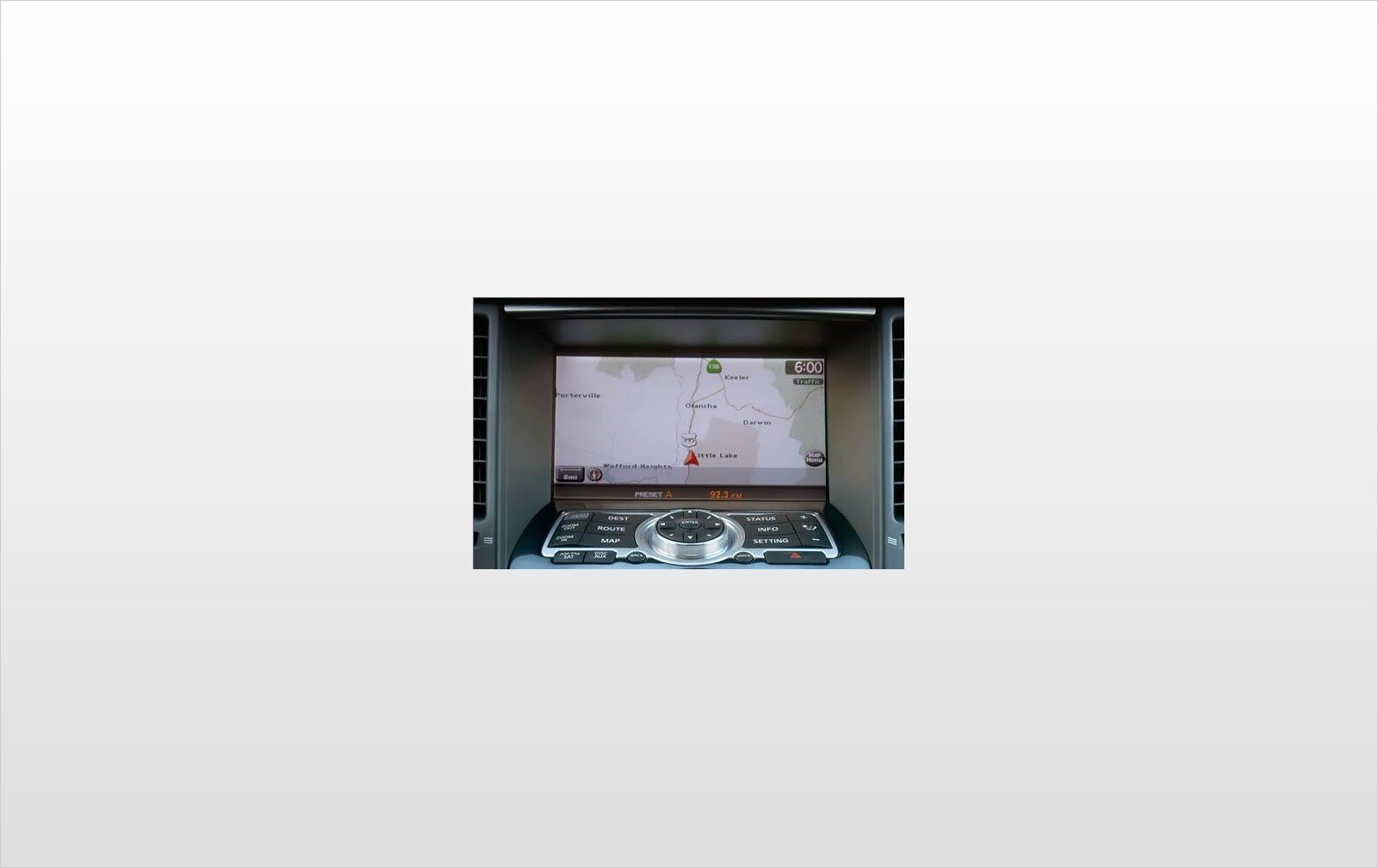 2009 INFINITI FX50 interior NAVSYS