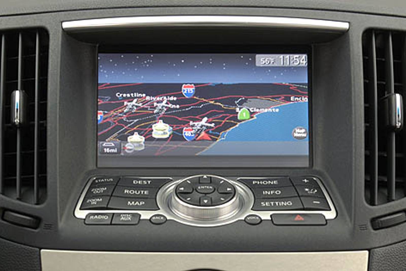 2008 INFINITI G35 interior NAVSYS