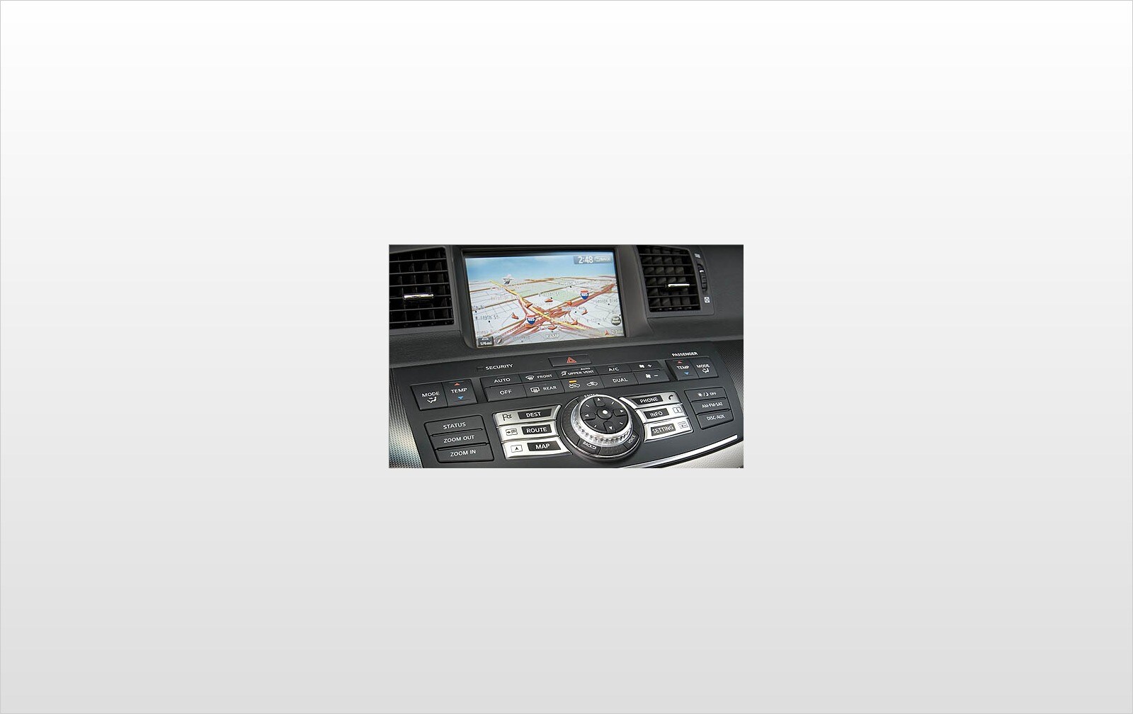 2008 INFINITI M35 interior CC