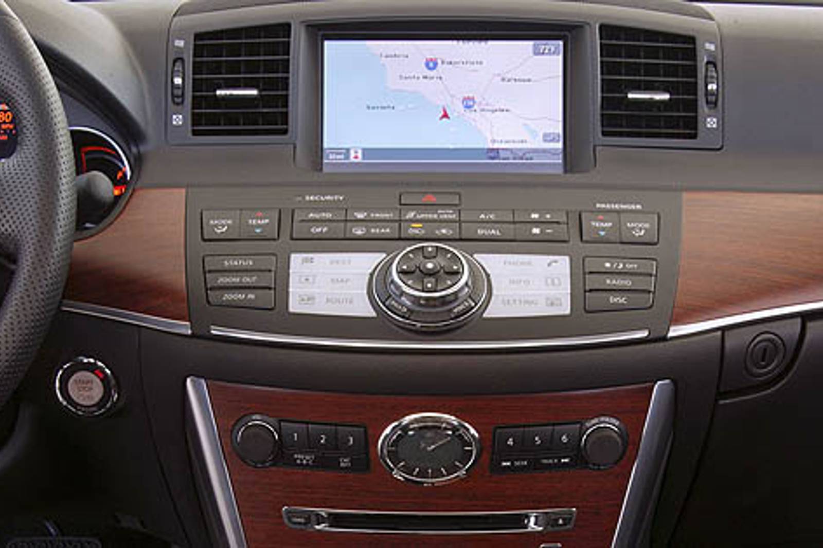 2007 INFINITI M45 interior CC
