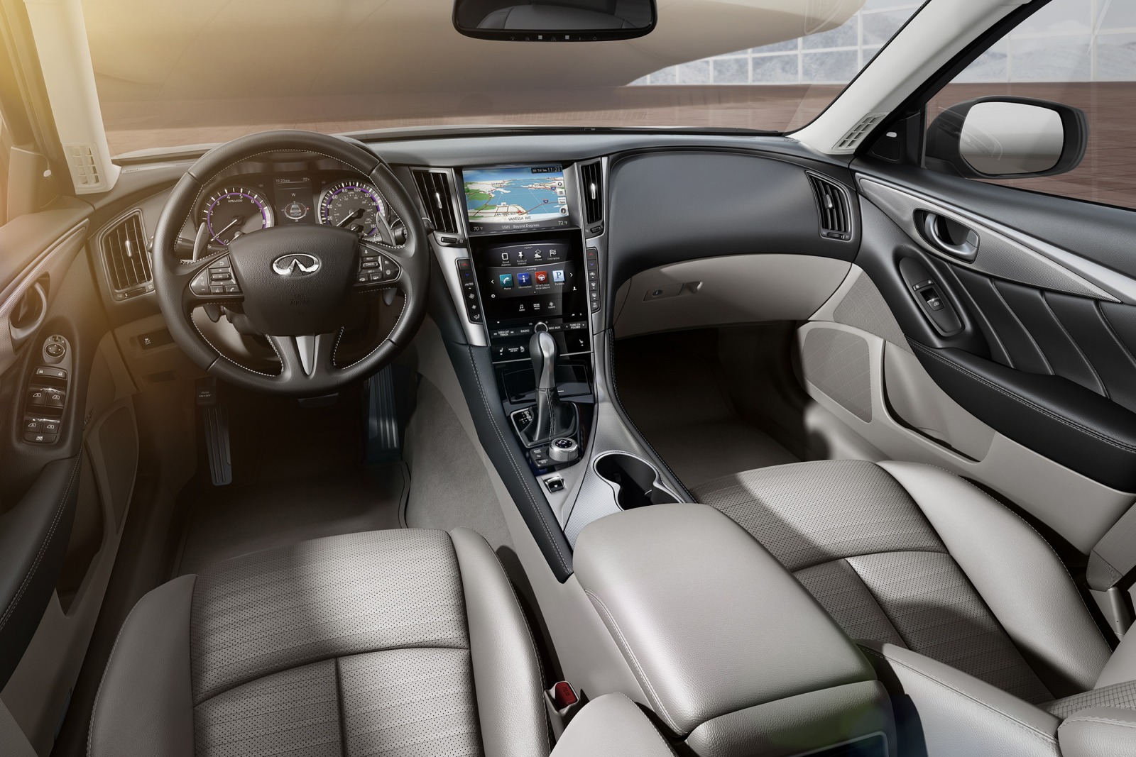 2014 Infiniti Q50 front safety I