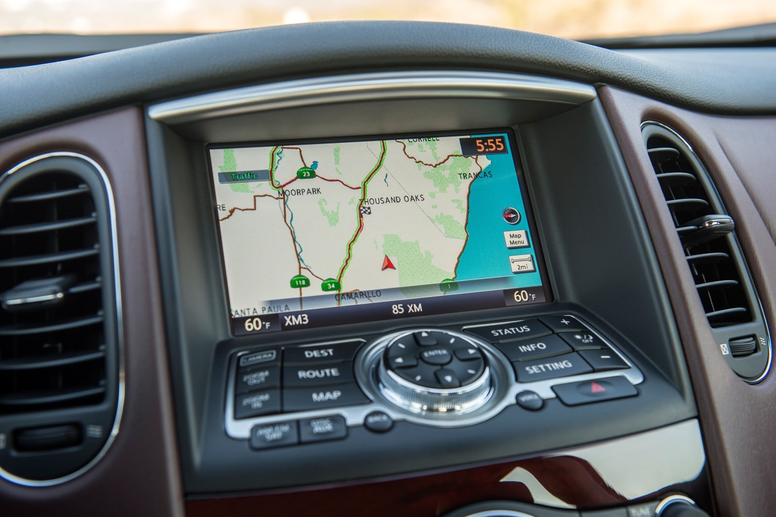 2017 Infiniti Qx50 interior NAVSYS