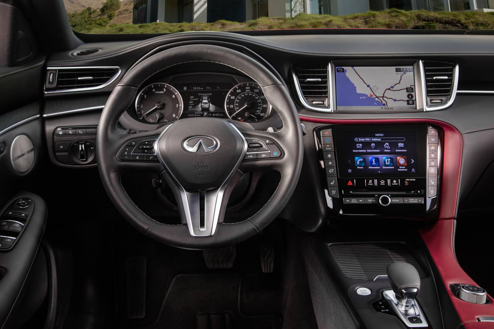 2023 Infiniti Qx55 interior SWD